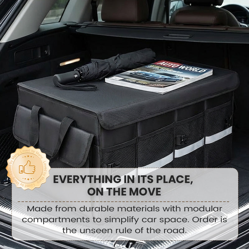 Stress-Free Trunk Organizer for Perfect Storage Solution