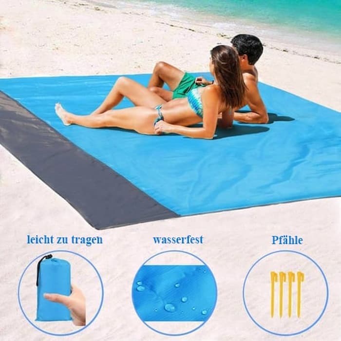 SandSoothe™ — Enjoy Sand-Free, Carefree Beach Days with Effortless Clean Comfort