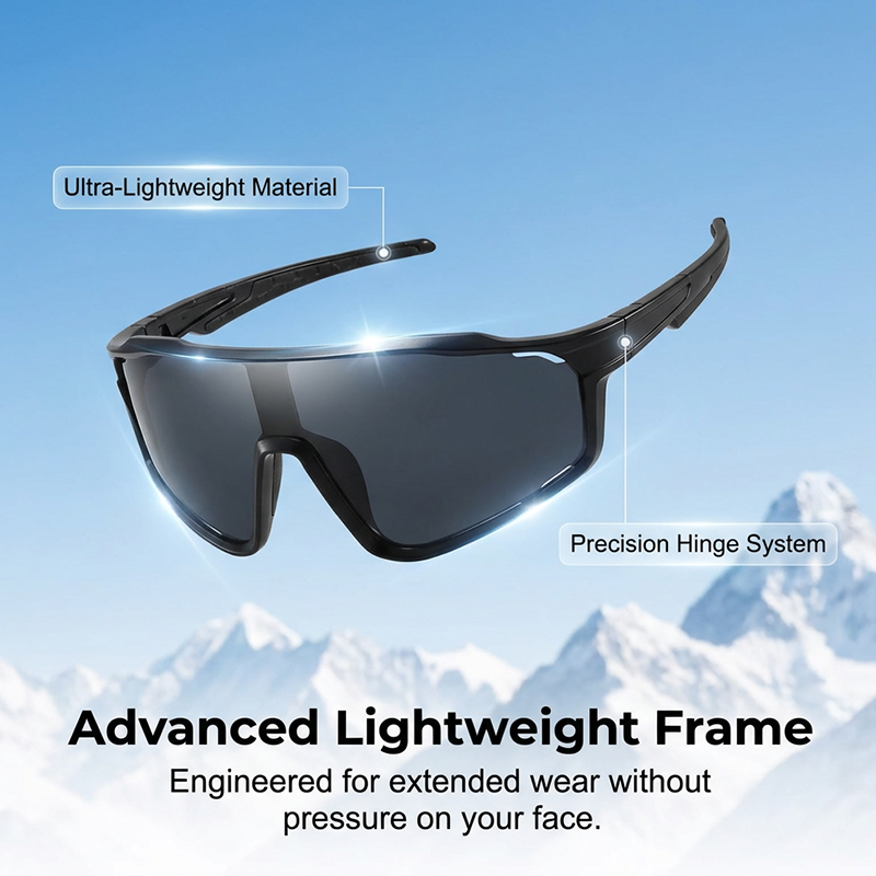 Photochromic Sports Sunglasses with UV Protection