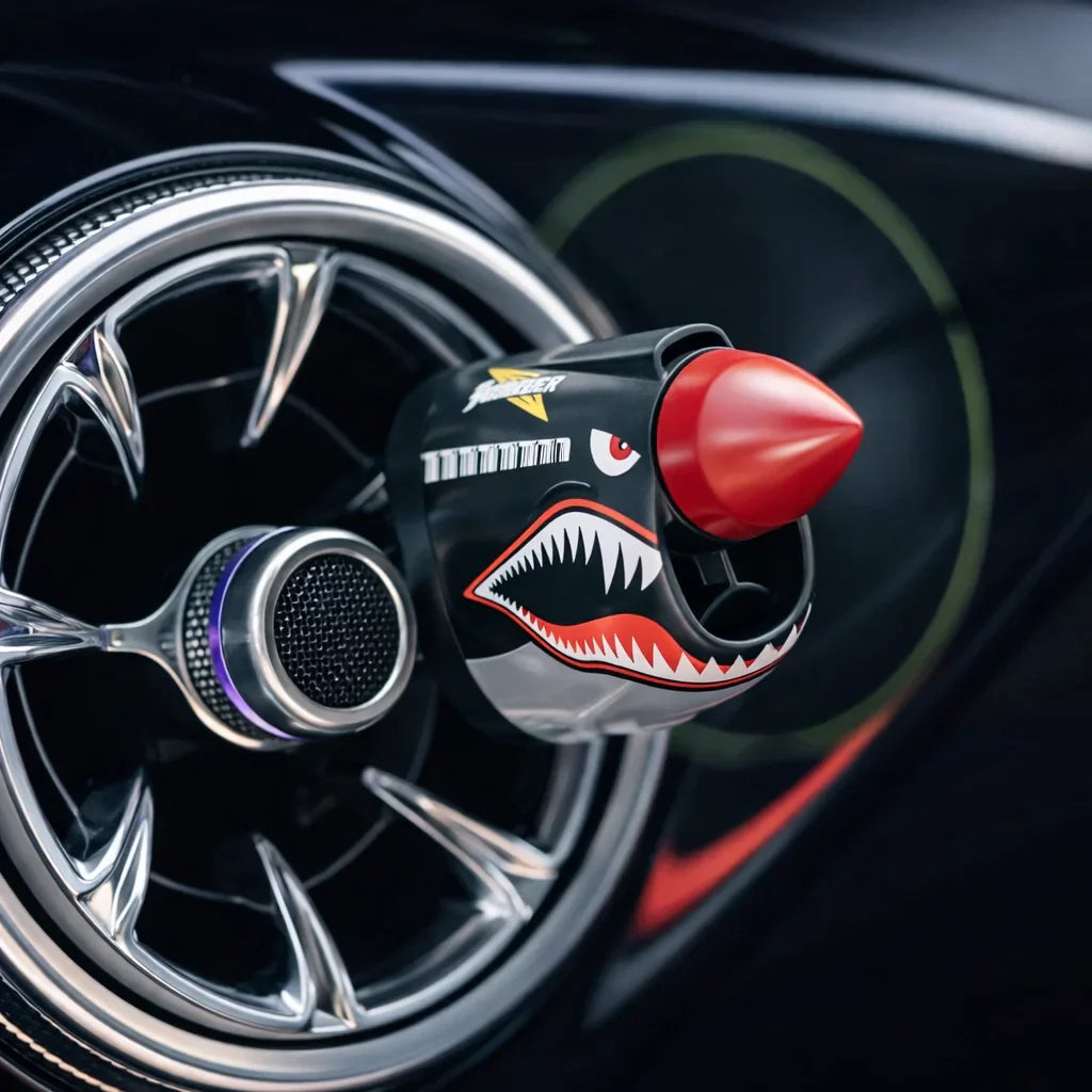 Airplane-Inspired Car Accessory for Eye-Catching Appeal