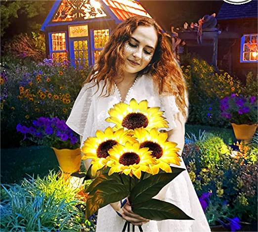 RamaraSun™ Solar Sunflowers — Illuminate Your Nights with Effortless, Enchanting Garden Magic