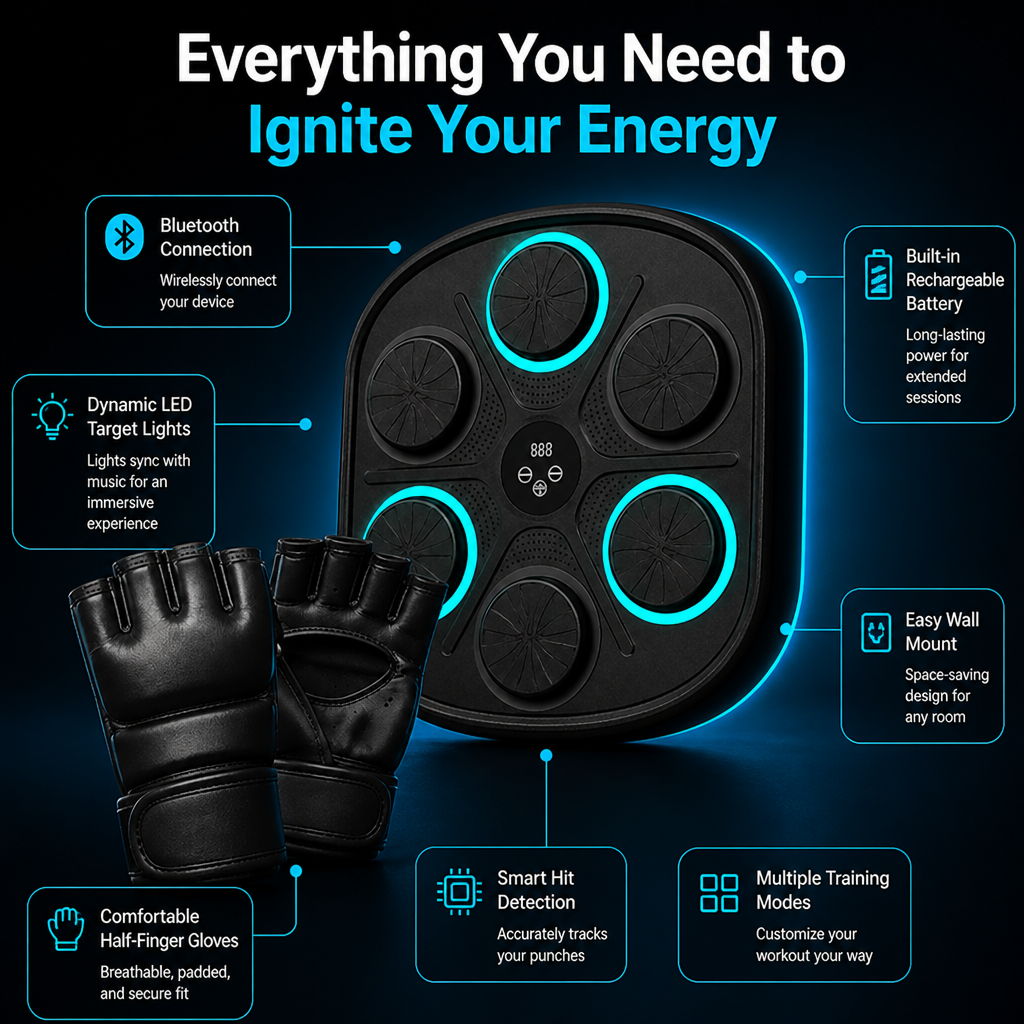 PulseStrike™ — Ignite Your Energy with Every Beat and Punch