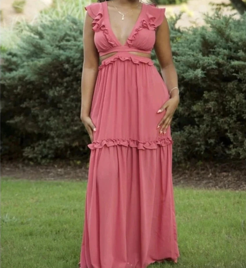 LuxeLure™ Dress V-Neck — Shape Your Curves, Own Every Glance with Effortless All-Day Glamour