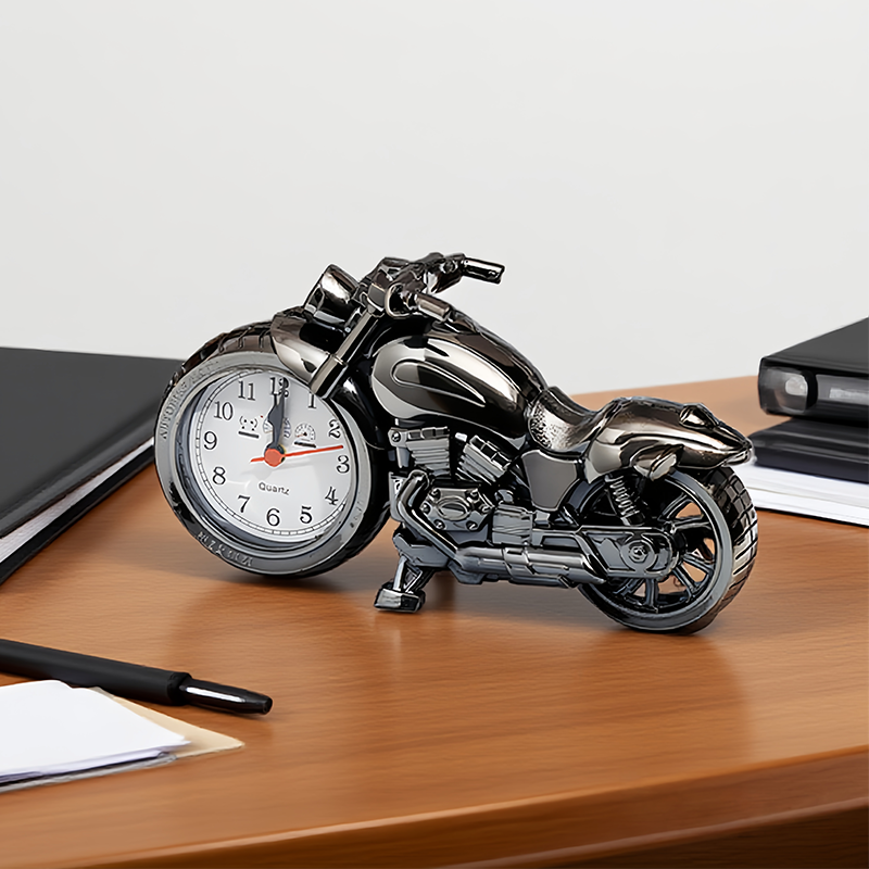Cool Motorcycle-Style Alarm Clock for Perfect Timeliness