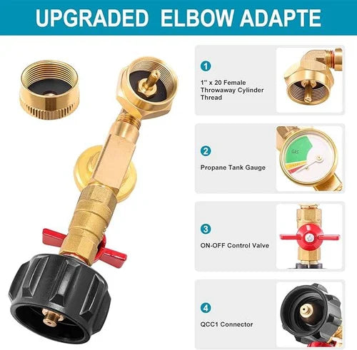 Precision Adapter for Propane Filling – Accurate and Easy to Use