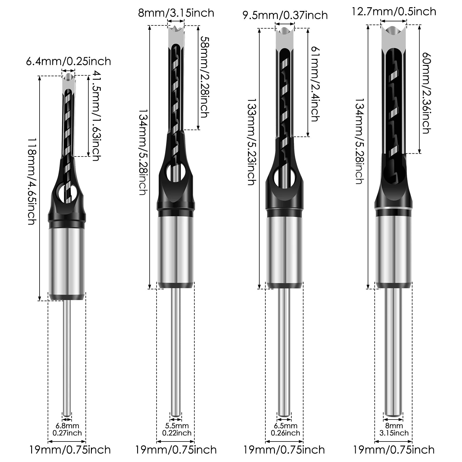 MasterCraft Pro™ Adapter and Mortising Chisel Set — Cut Perfect Joints Fast and Reclaim Your Time for What Matters Most