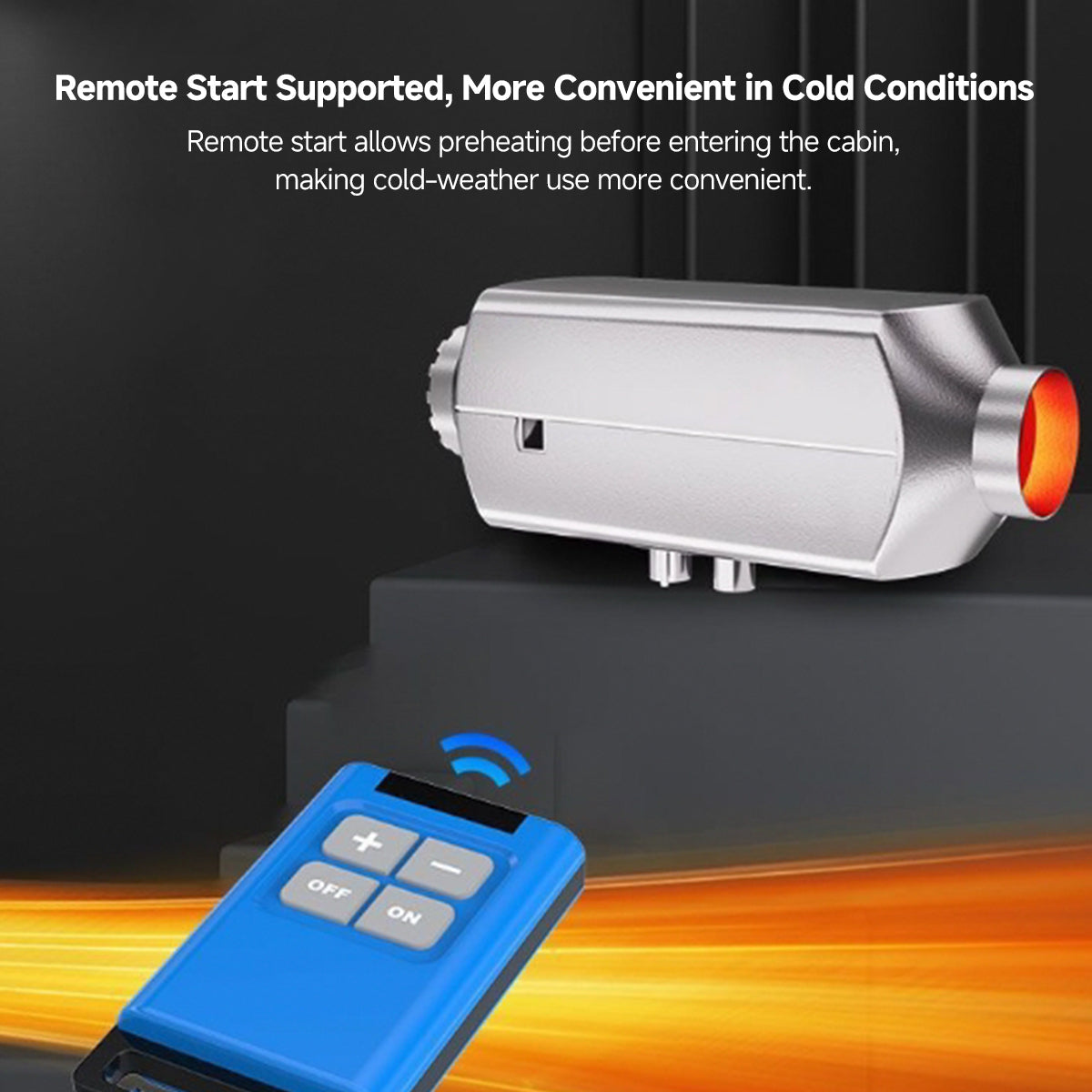 Portable 5000W Diesel Parking Heater for Cars, Trucks, RVs – Quiet Rapid Heating