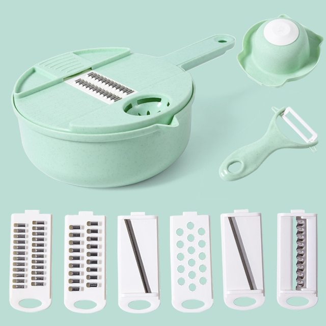 12-in-1 Vegetable Slicer – Transform Your Kitchen into a Clean Cooking Haven