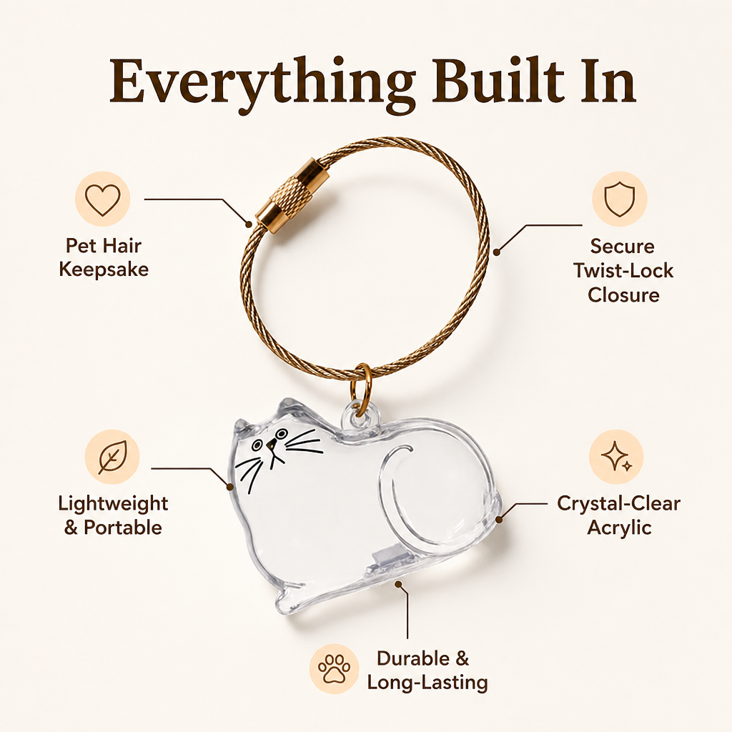 LumaPaw™ Memory Charm — Carry Your Pet’s Love Close to Your Heart Every Day