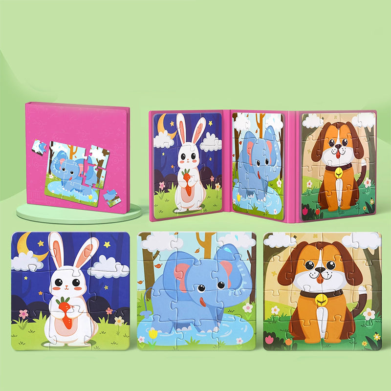 Magnetic Puzzle Book for Kids – Instant Favorite!