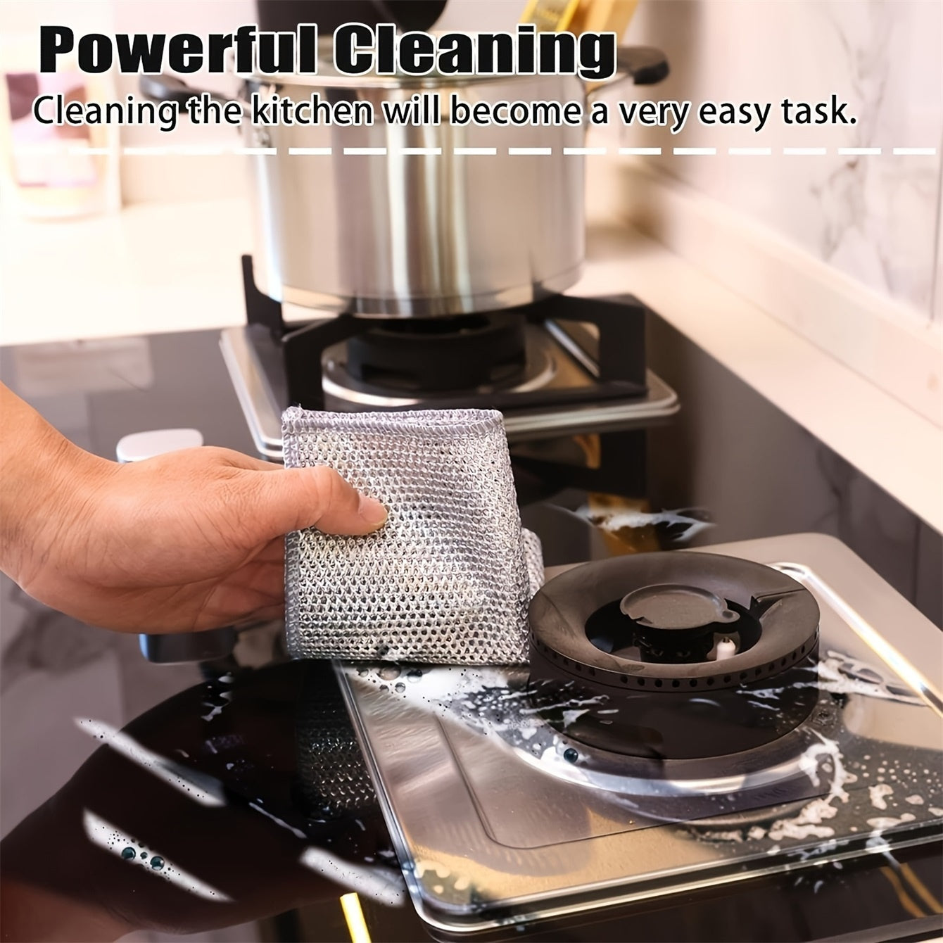 Reusable Cleaning Wipes Set of 50