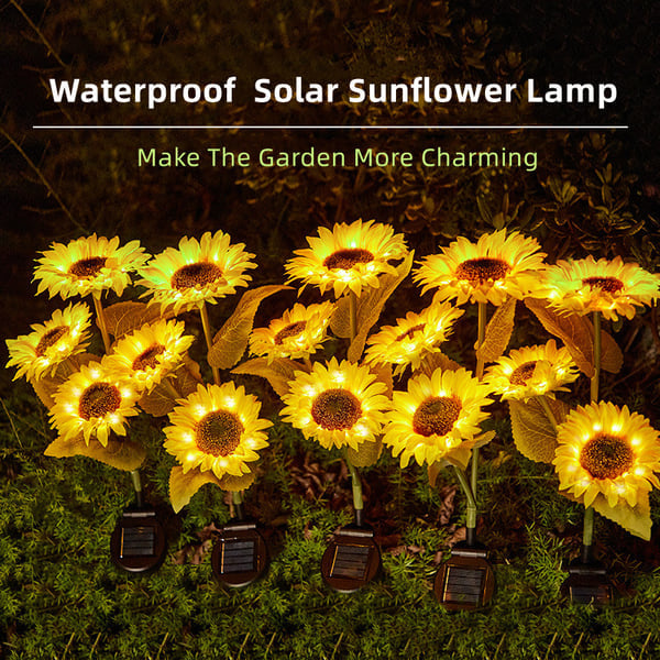 RamaraSun™ Solar Sunflowers — Illuminate Your Nights with Effortless, Enchanting Garden Magic