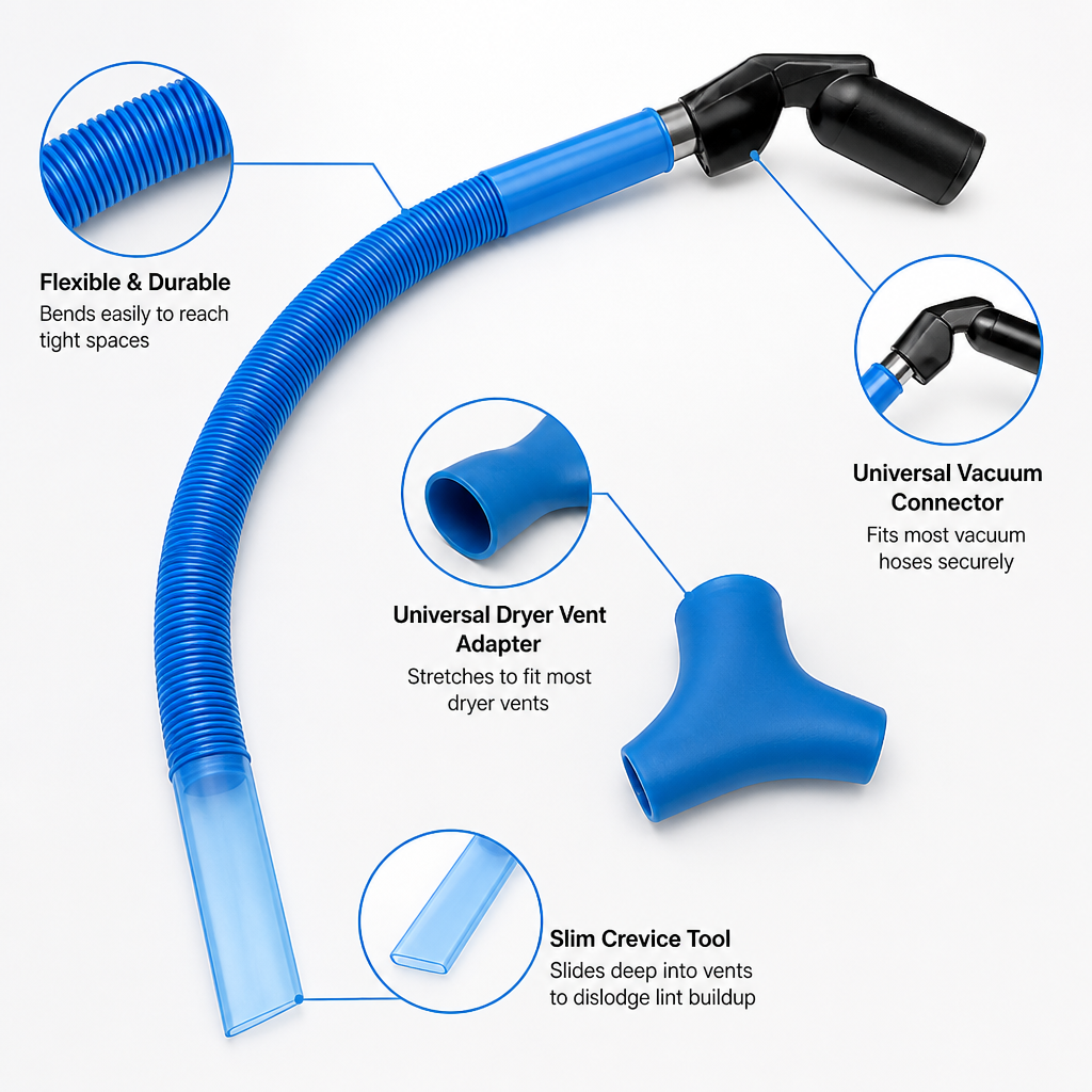 FlowGuard™ — Instantly Breathe New Life into Your Dryer for Safer, Faster Loads