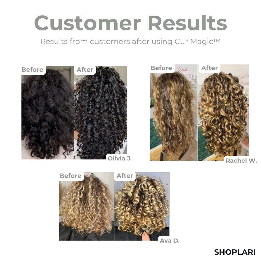 CurlAura™ — Unlock Head-Turning Curls That Bounce All Day Without the Frizz