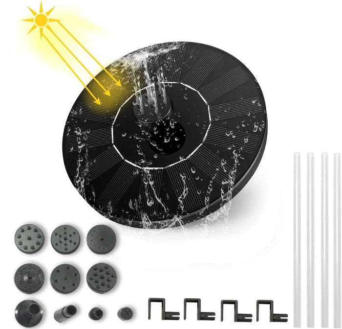 AquaLuxe™ Solar Fountain — Transform Your Garden into a Serene Wildlife Oasis Instantly