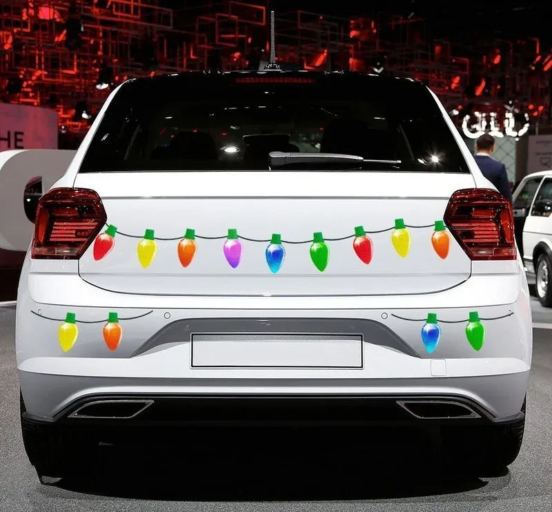LuminoFest™ Glow Bulb Magnet Set — Turn Every Ride into a Dazzling Holiday Spotlight