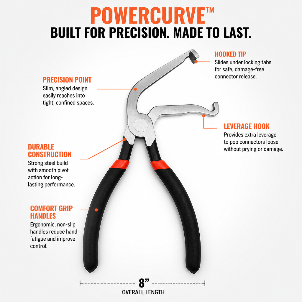 PowerCurve™ — Effortless, Damage-Free Connector Removal That Saves Your Sensors and Sanity