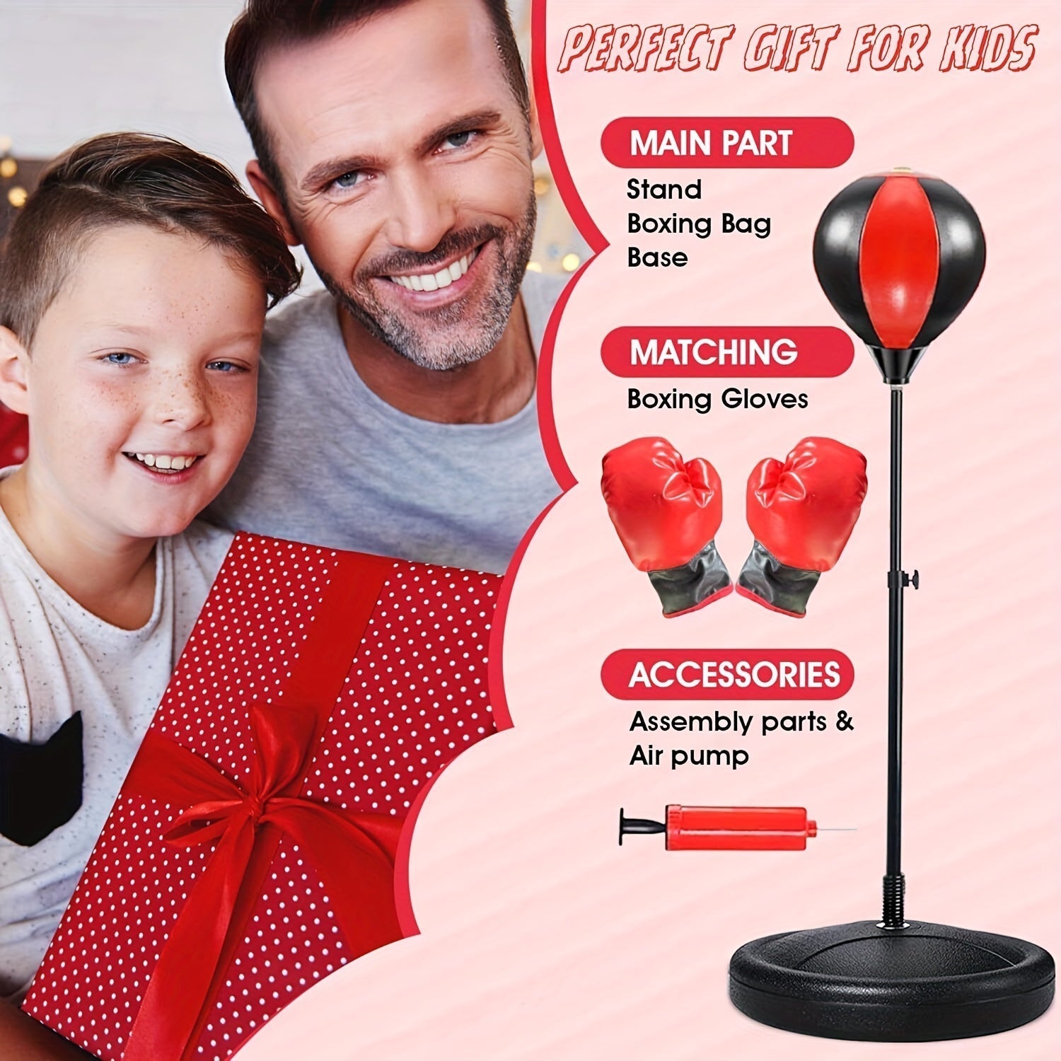 Kids Boxing Training Set – Punch Bag for Active Play and Coordination