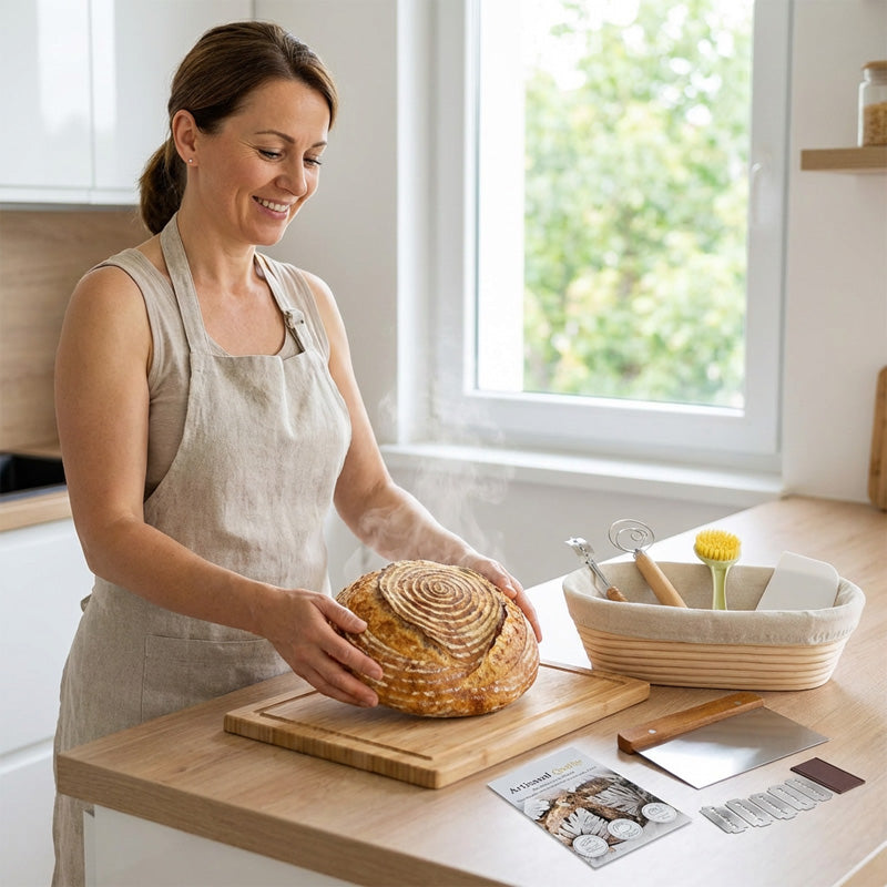 Transform Your Home into a Bakery with Crispy Golden Brown Bread
