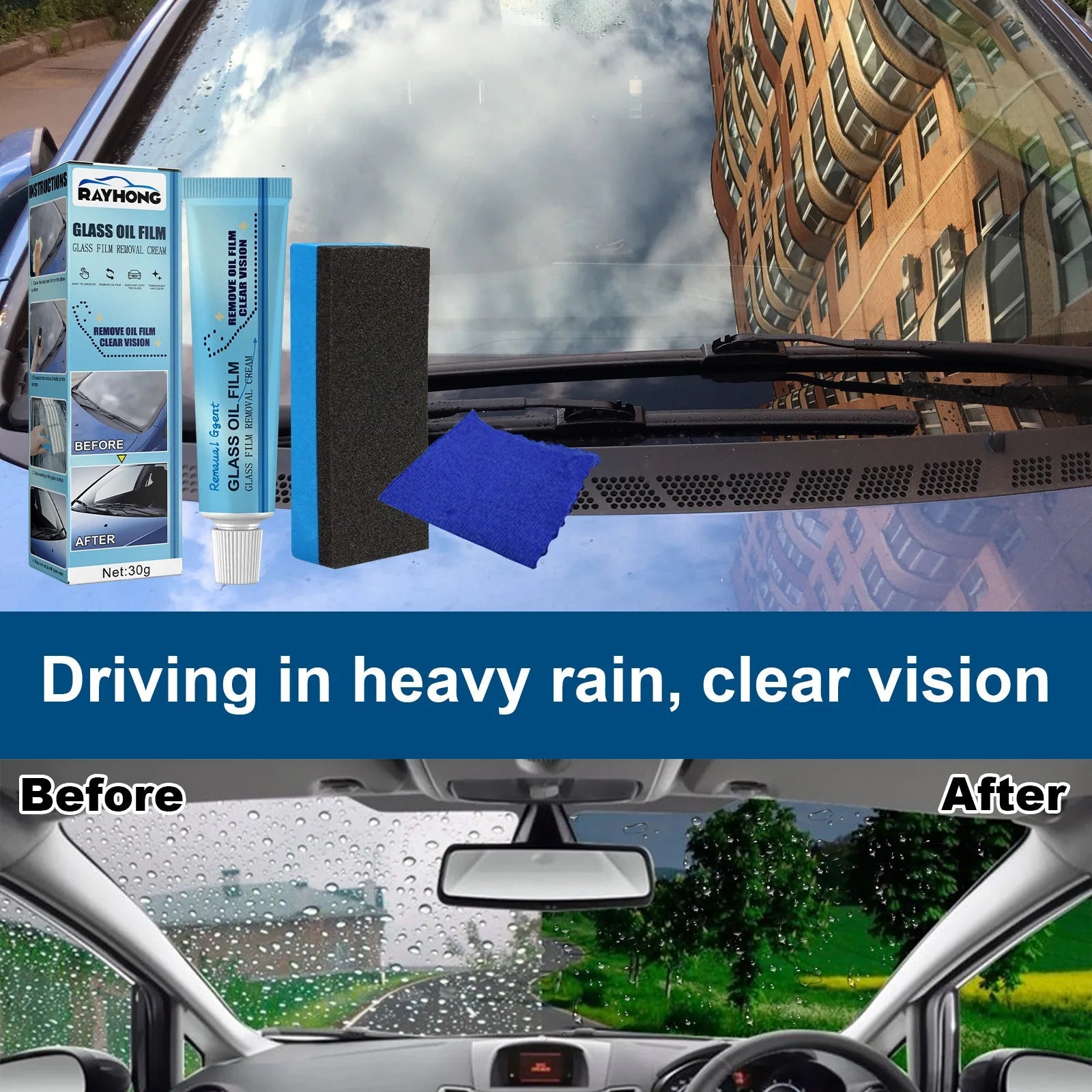 VistaPure™ Glass Elixir — Instantly Erase Stains for Crystal-Clear Confidence
