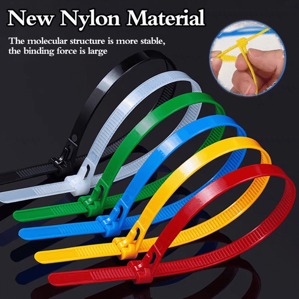Reusable Cable Ties for Easy Organization – Strong Hold and Flexibility