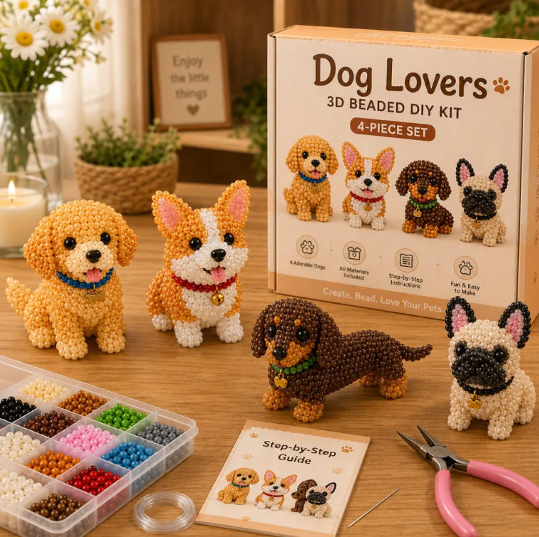 LumaBead™ — Unleash Calm Creativity and Craft Sparkling 3D Animal Wonders
