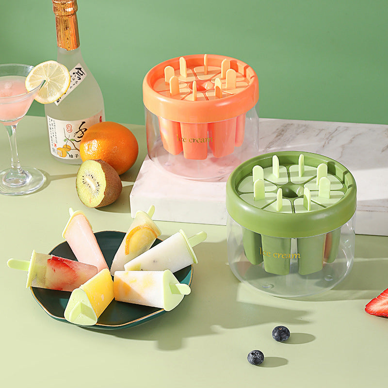 8-Piece Popsicle Maker Set - FrostFire Ice Molds