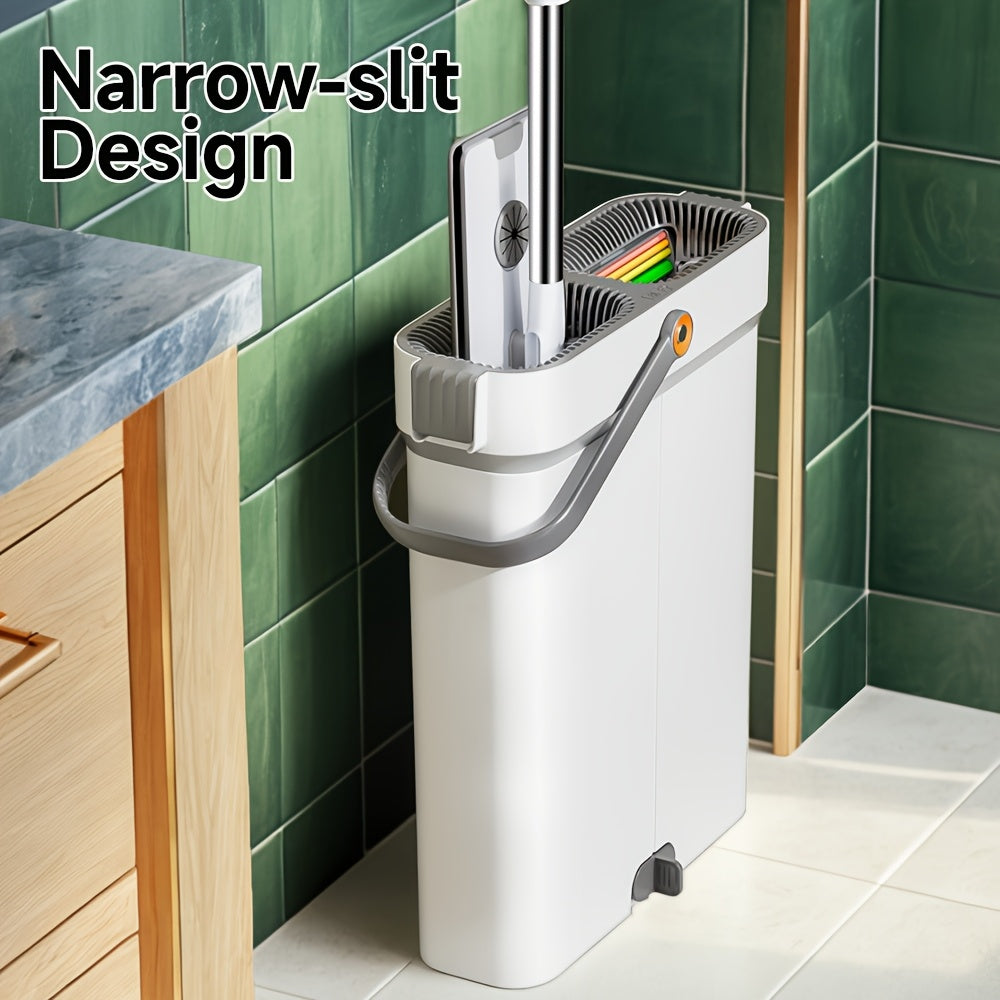 Mop Set with Bucket | Flat Mop in 33 cm or 40 cm Sizes