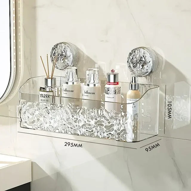 PureVante™ No-Drill Organizer — Turn Bathroom Chaos Into Calm, Clutter-Free Bliss Instantly