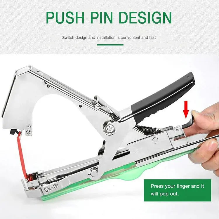 Binding Device | Single-Handed Use | Mild Plant Securing | GardenGrip