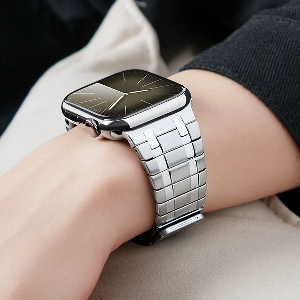 Stainless Steel Magnetic Band with Frosted Finish for Smartwatch