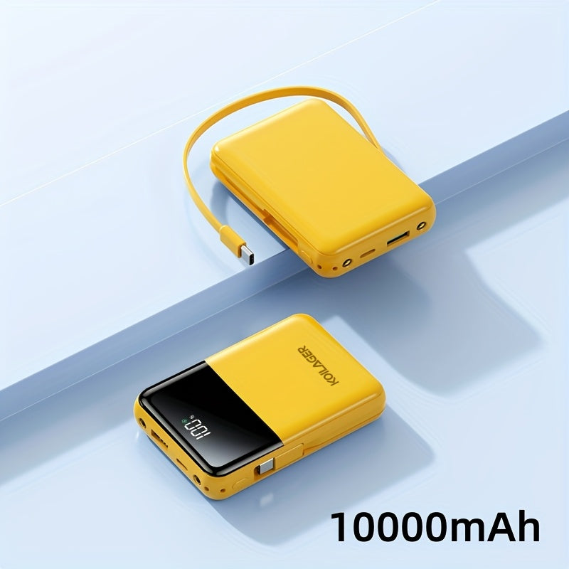 Mini Power Bank 10000mAh with Display