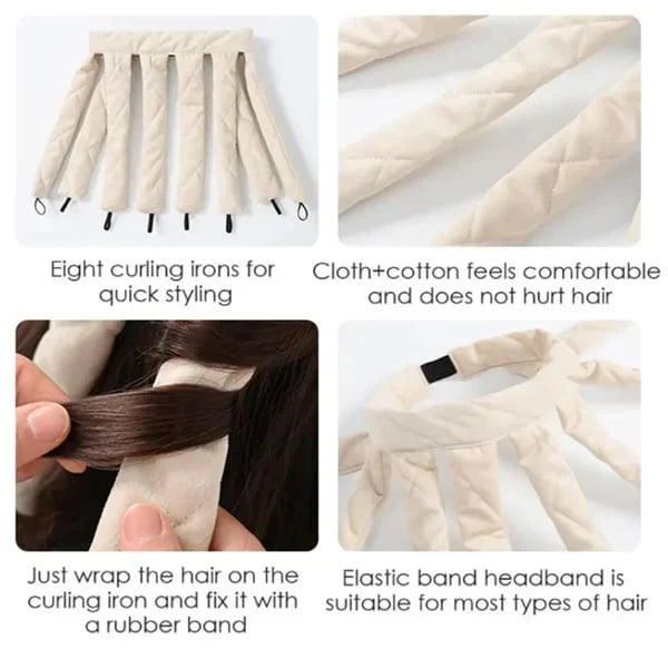 SilkCurl™ Heatless Hair Styler — Wake Up to Soft, Damage-Free Curls That Turn Heads