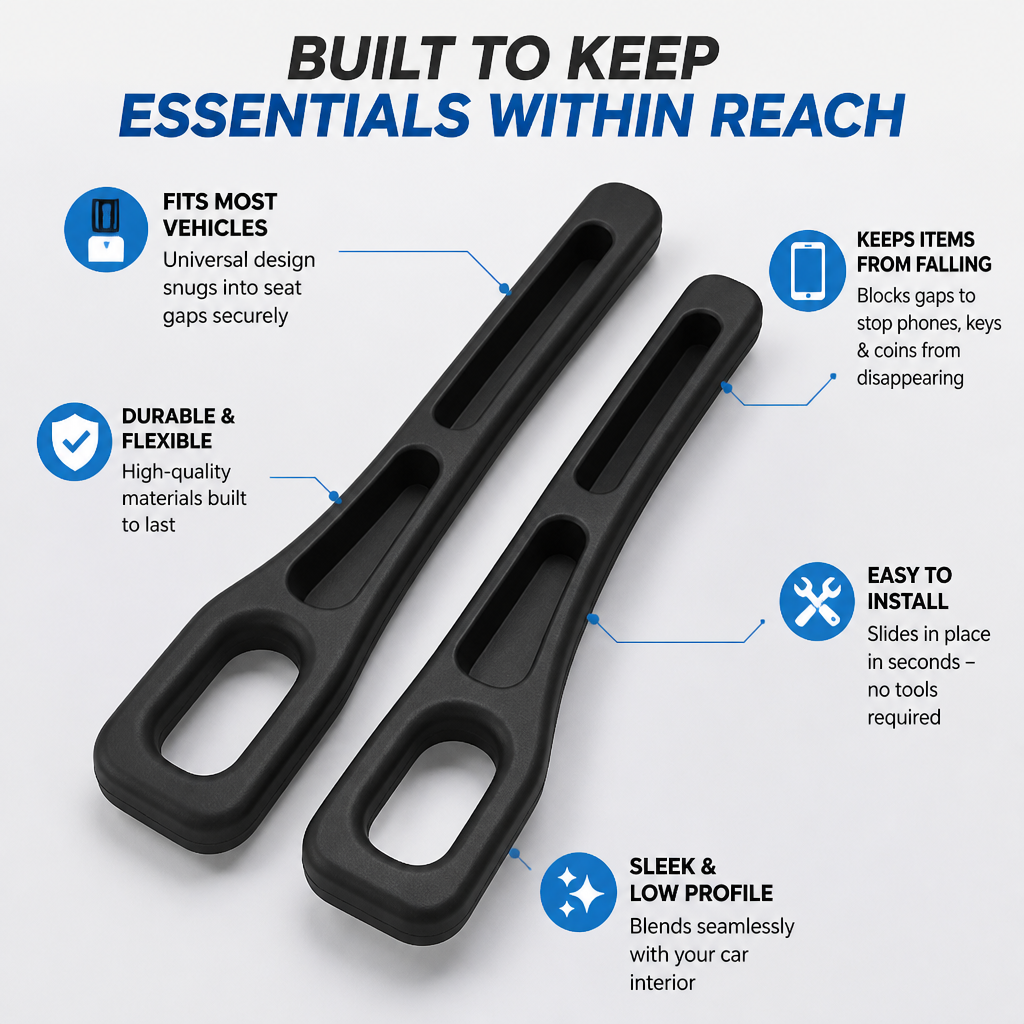 DriveGuard™ — Stop Losing Essentials and Drive with Total Peace of Mind