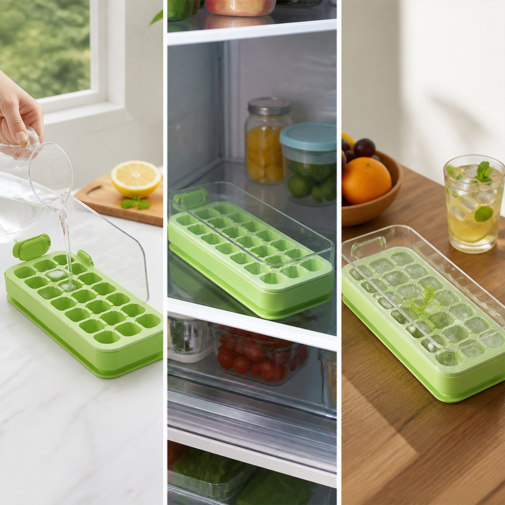 ChillCraft™ — Effortless, Spill-Proof Ice That Elevates Every Drink to Pure Perfection