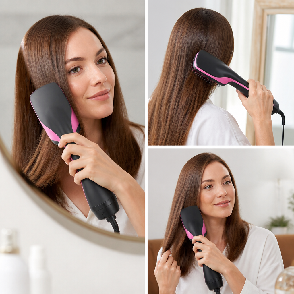 SilkPro™ Precision Styler — Effortless Salon Shine and Frizz-Free Confidence Every Day