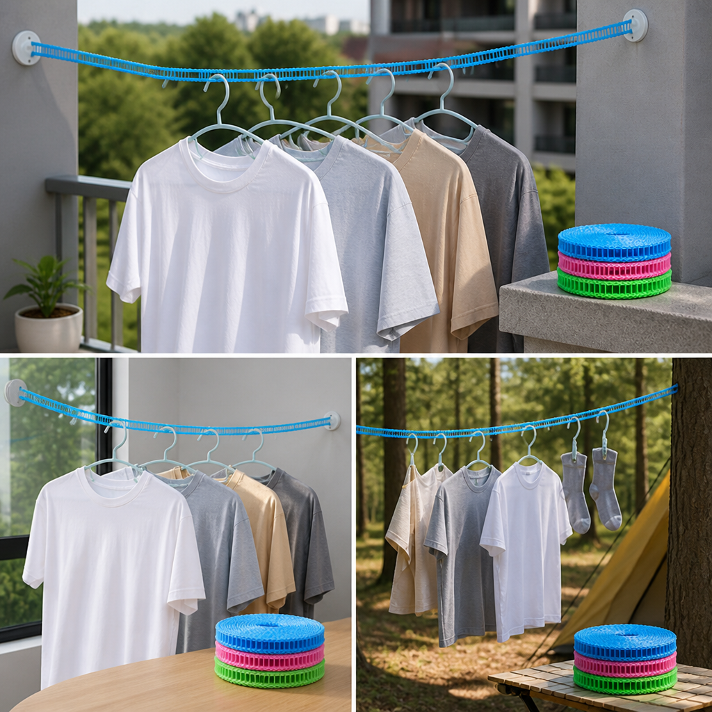 GlideDry™ — Lock Clothes Tight and Cut Drying Time in Half