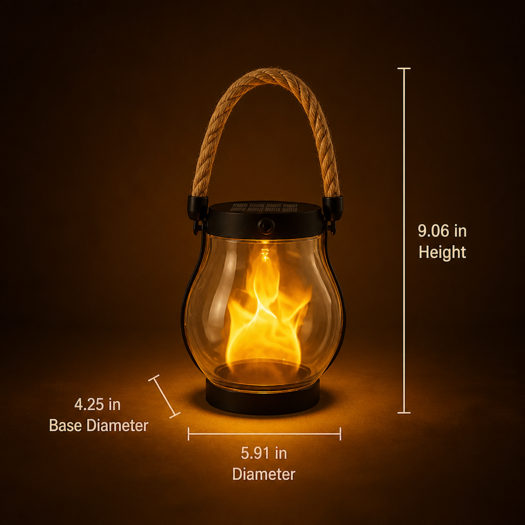 EmberAura™ Lantern — Feel Instantly Wrapped in Warmth and Calm Every Night