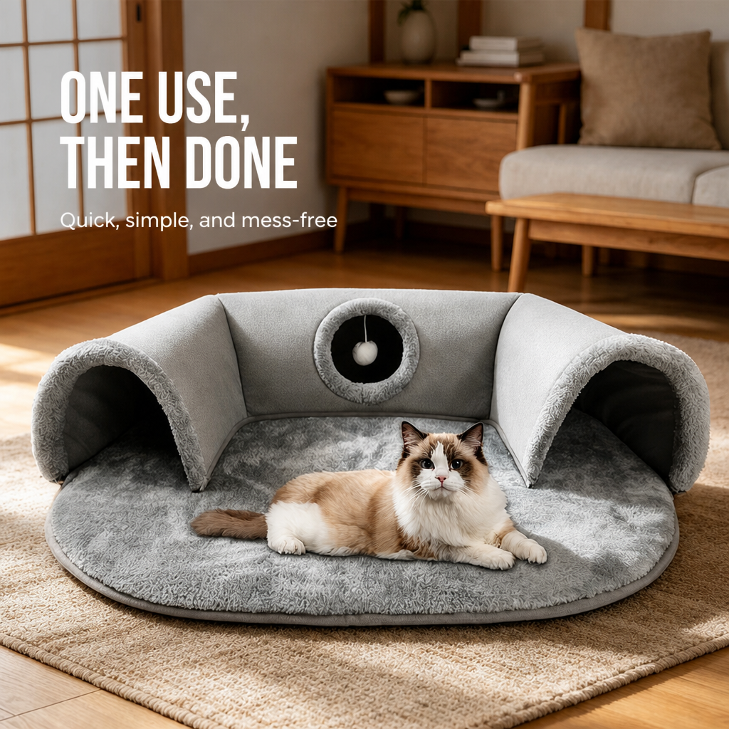 CozyNest™ — Transform Your Cat’s Day with Endless Comfort and Play