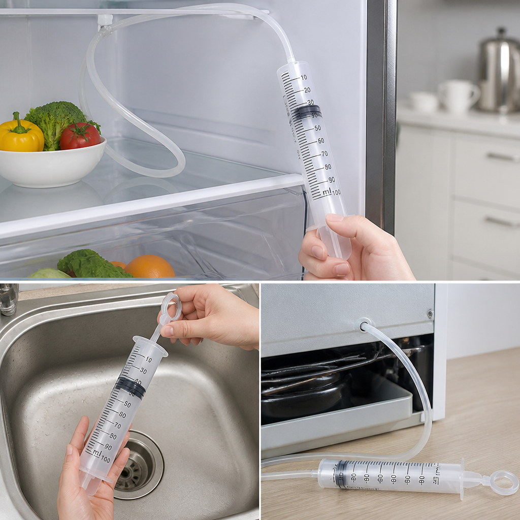 FreshFlowFix™ — Instantly Stop Leaks and Evict Fridge Odors for Good