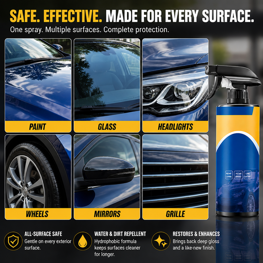 ThriveShield™ Auto Spray — Unleash a Mirror-Gloss That Defies Time and Weather