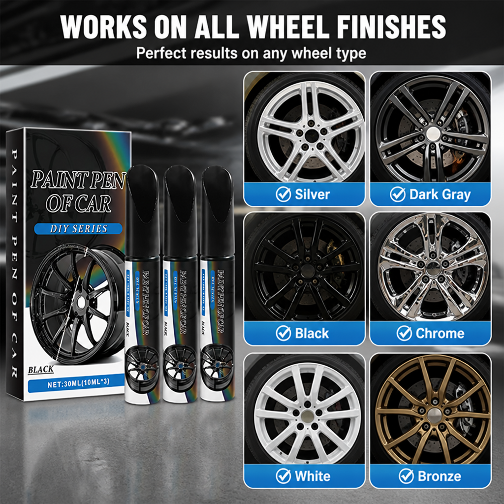 RimRadiance™ — Instantly Erase Scratches and Drive with Proud, Showroom-Worthy Wheels
