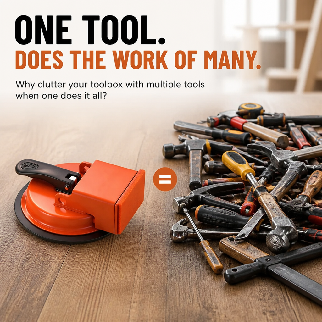 TitanGrip™ Floor Lock — Snap Floors Tight with Zero Struggle or Damage