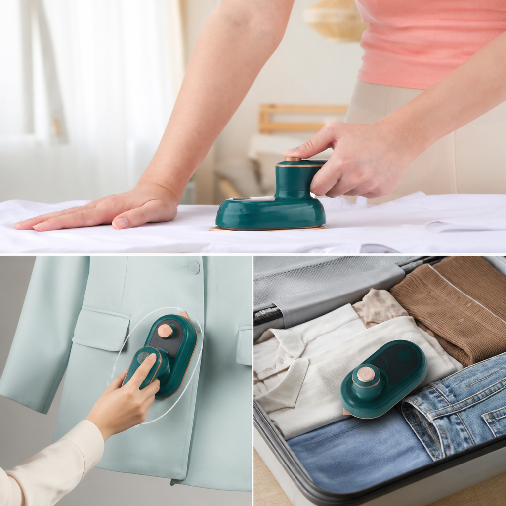 VestaPress™ — Look Flawless Instantly with Precision Steam Power Anywhere