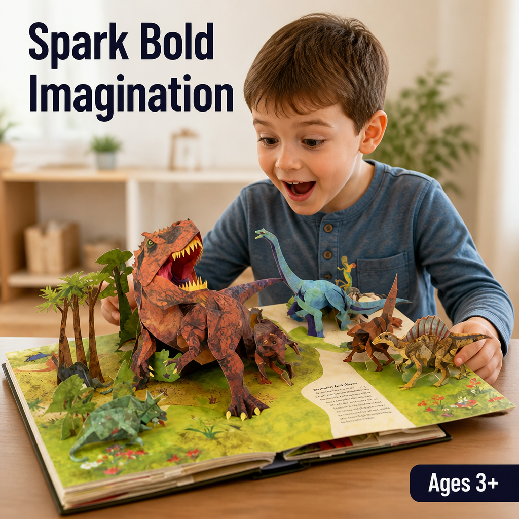 ThunderRoar™ — Ignite Your Child’s Imagination with Jaw-Dropping 3D Dino Adventures