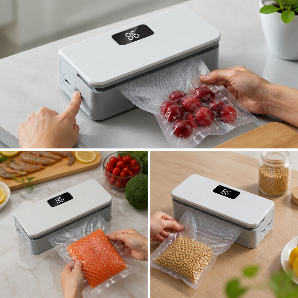 FreshSealPro™ — Seal in Freshness and Crush Food Waste Instantly
