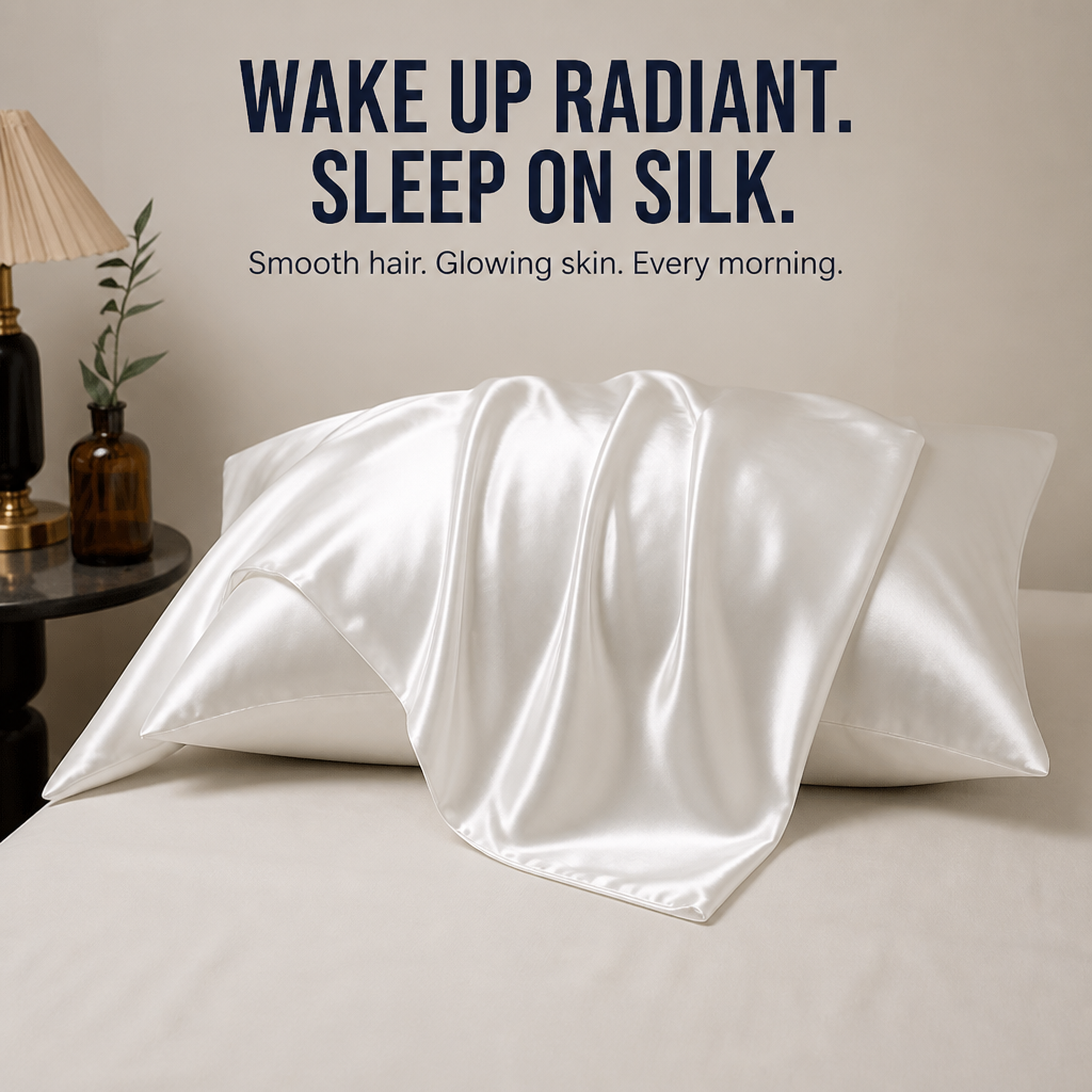LumaSilk™ — Wake Up to Gorgeously Smooth Hair and Radiant, Wrinkle-Free Skin Every Morning