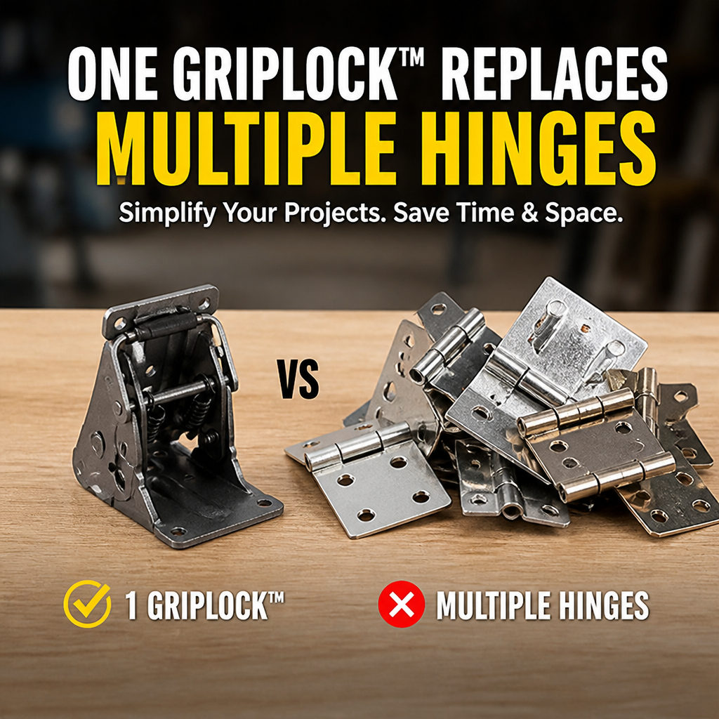 GripLock™ — Snap Folding Table Legs Into Rock-Solid, Wobble-Free Lock (x2)