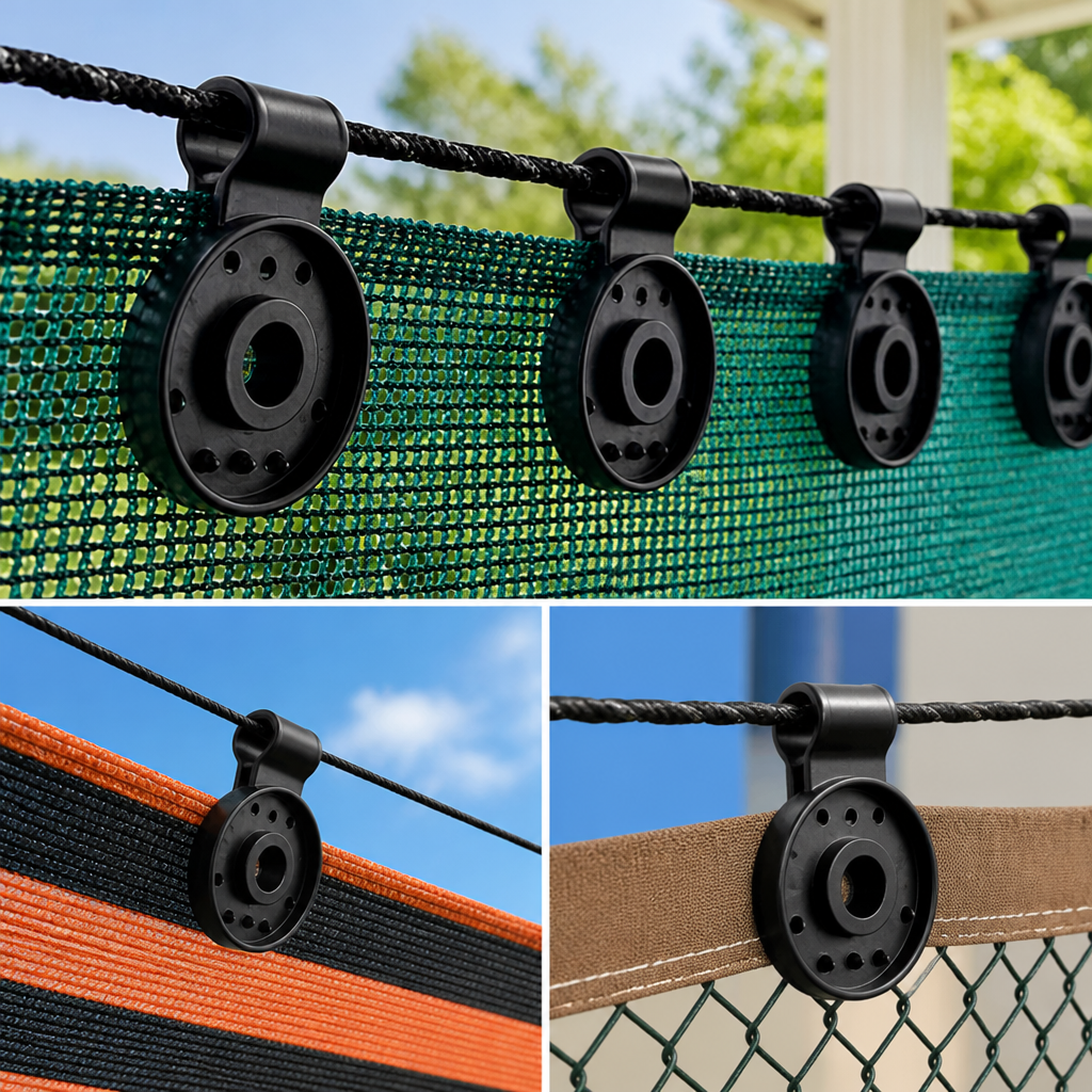 GripPro™ ShadeClips — Lock Your Outdoor Shade Tight for Worry-Free Comfort Every Time
