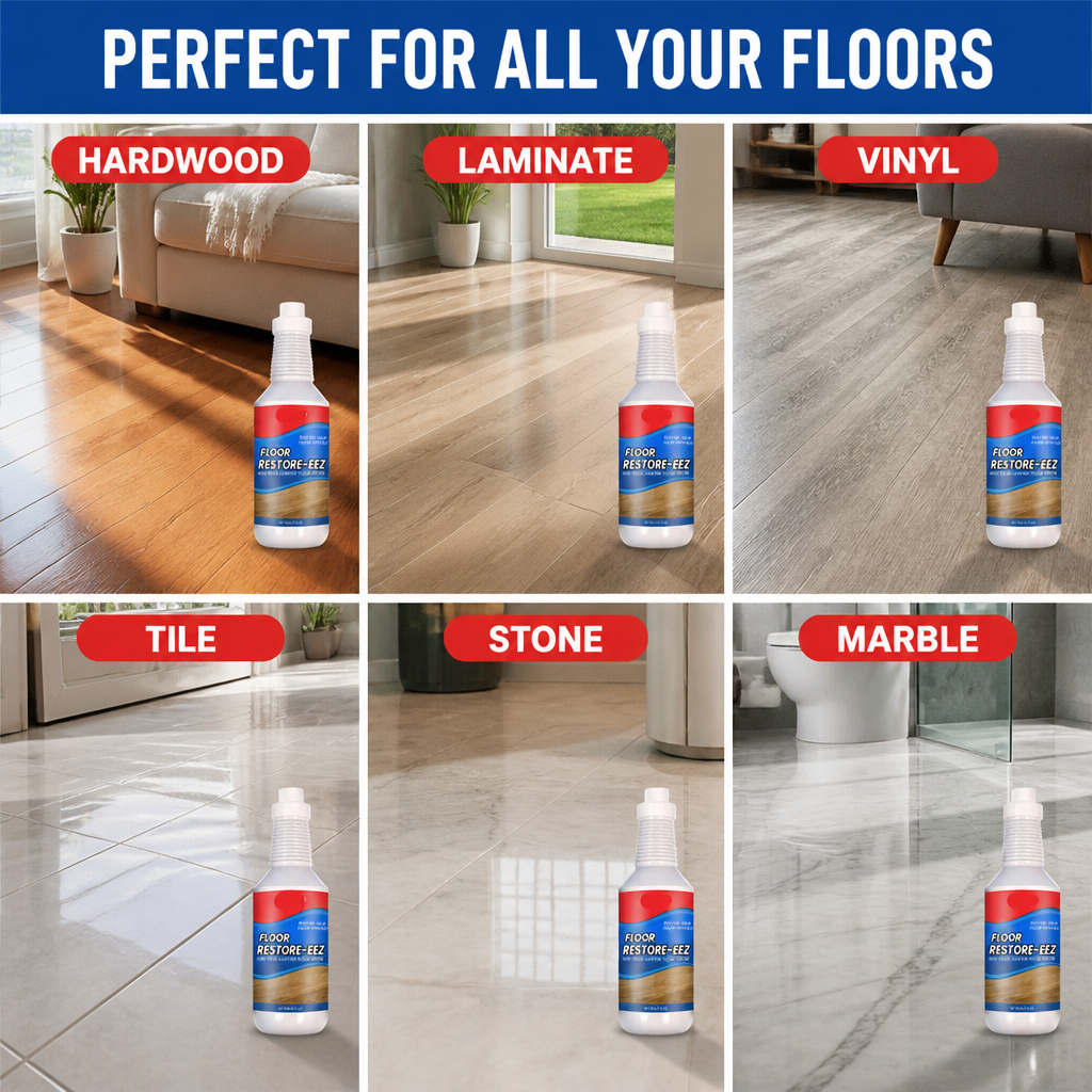 LustraVive™ — Restore Dull Floors to Stunning, Scratch-Free Radiance Instantly